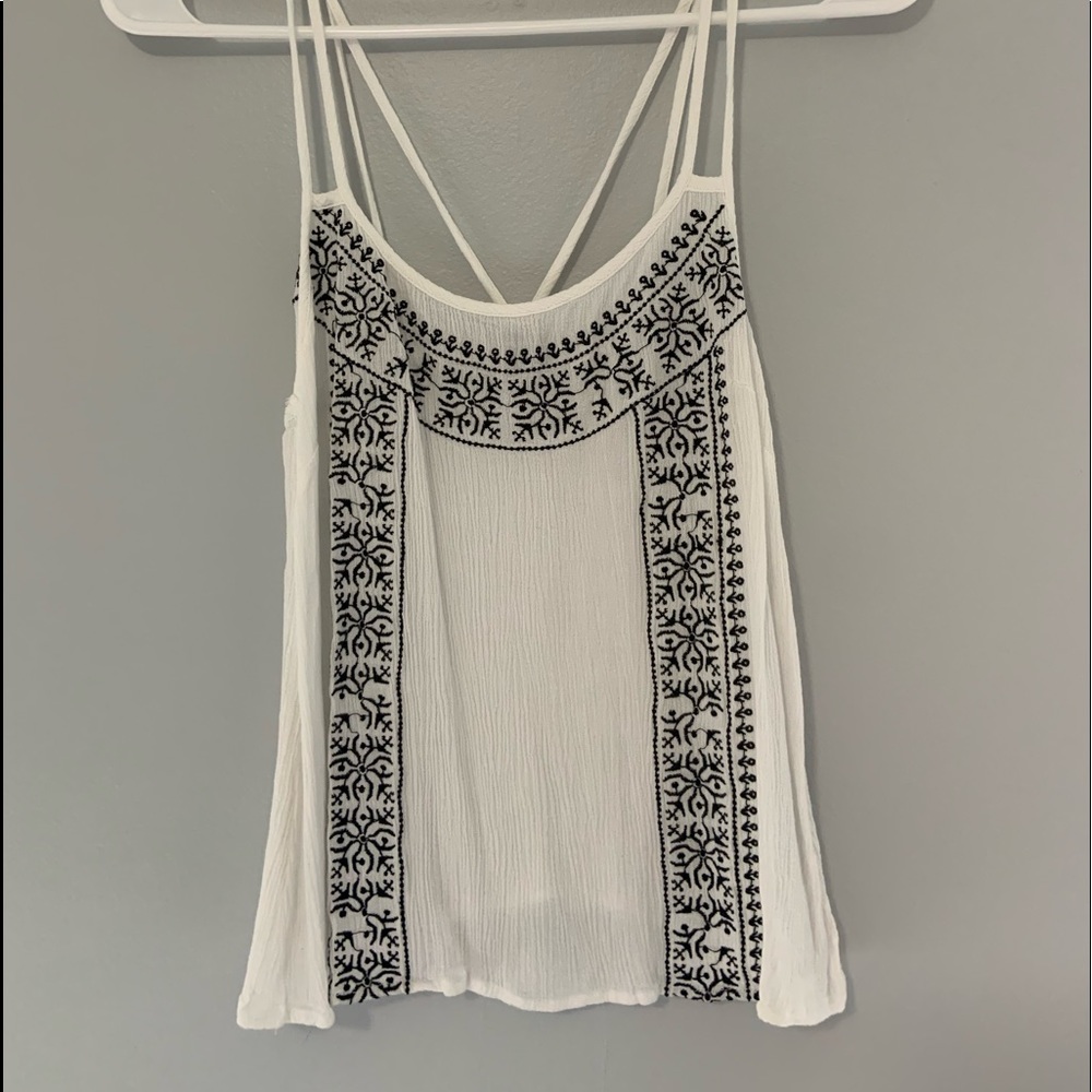 Black and White Tank